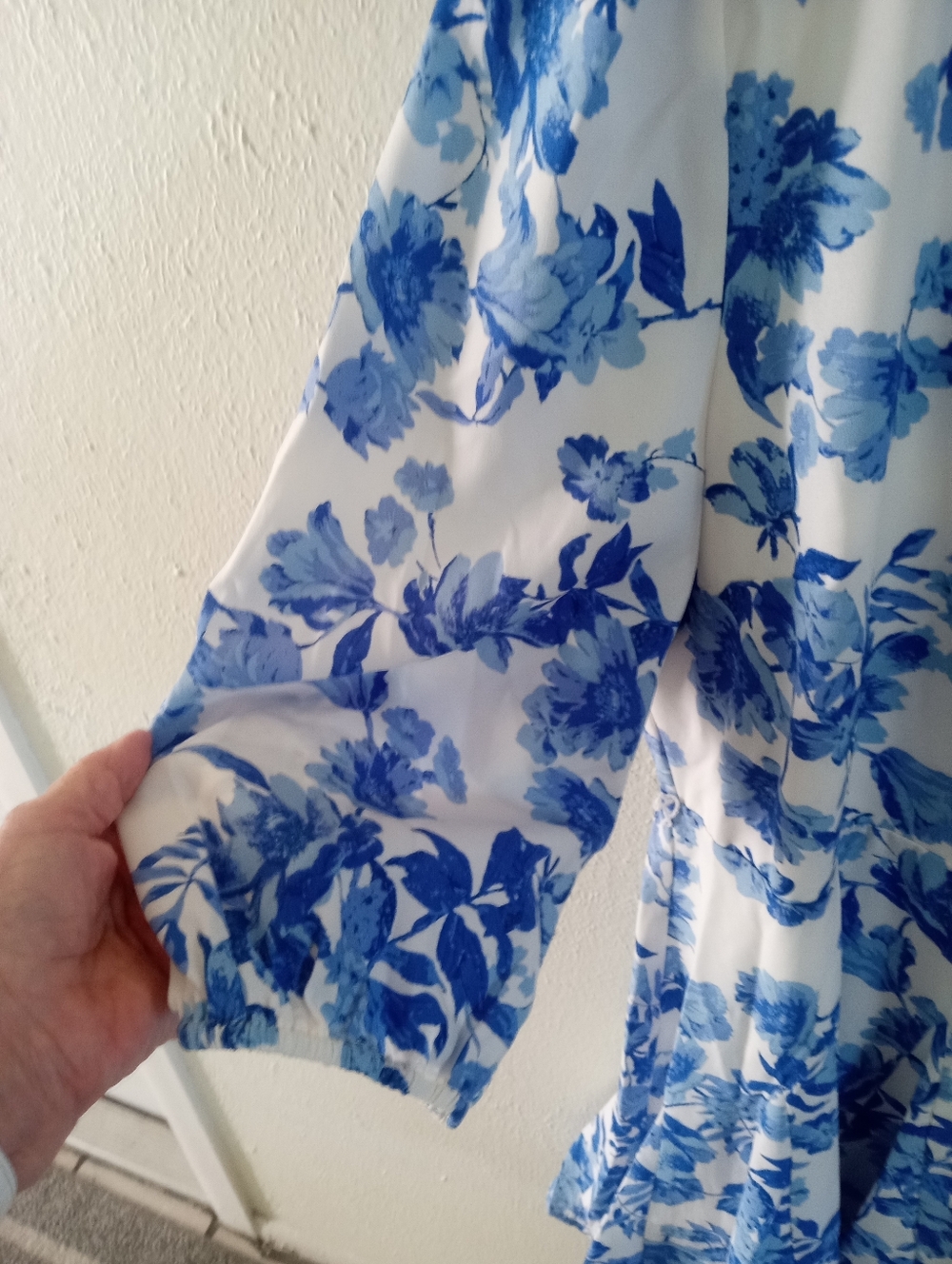 🆕 BALTIC BORN Elena French Blue Floral Mini Dress | M NWT - Picture 4 of 7